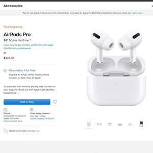 🎧 Excellent condition Apple AirPods Pro